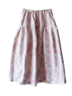 leur logette롼å flower jacquard skirt  PKsale