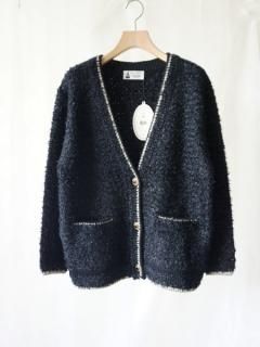 leur logette롼åFancy wool cardigan