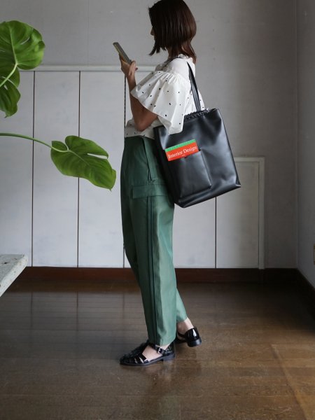 SAGAN Vienna サガン ヴィエンナ PAZAR BOOK TOTE Black- BELA