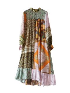 leur logette 롼å reminiscence print dress