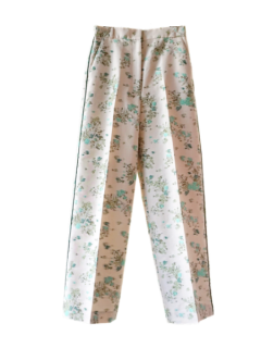 leur logette 롼å Breeze leaf jacquard  pants sale