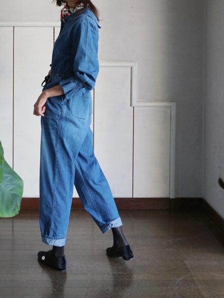 leur logette ルールロジェット 9oz demim juｍpsuit - BELA VISTA Since1989