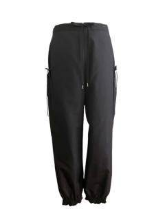  leur logette 롼å silk cupura pants BK