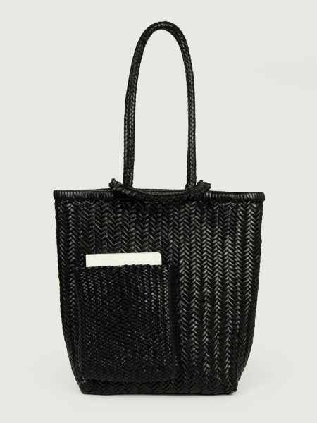 SAGAN Vienna サガン ヴィエンナ PAZAR BOOK TOTE woven Black- BELA