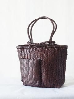  SAGAN Vienna  ʡPAZAR BOOK TOTE  woven ܳ ˥å brown