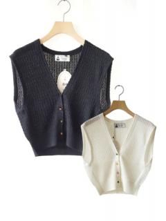 leur logette 롼åȡcashmere silk rib vest