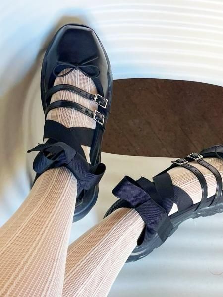 Akiko Aoki Giselle Black leather × Black Giselle-faux leather – AKIKOAOKI(アキコアオキ)公式オンライン