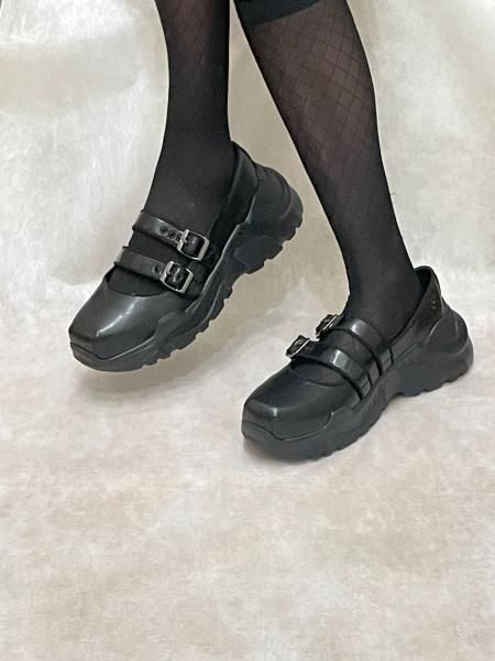 AKIKO AOKI アキコアオキ Gemini Faux Leather 革靴 AKIKOAOKI shoes アキコアオキシューズ Gemini faux leather