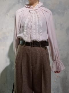 ͽ leur logette 롼åwrinkle silk cupra blouse