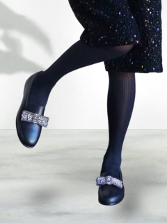 leur logette 롼å KIDS LOVE GAITEleur logette ribbon shoes (leather)
