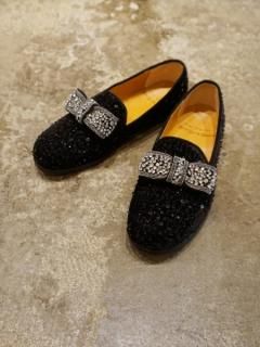 ͽleur logette 롼å KIDS LOVE GAITEleur logette ribbon shoes (velor)