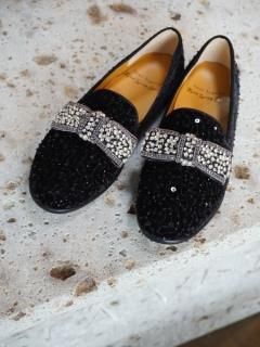 leur logette 롼å KIDS LOVE GAITEleur logette ribbon shoes (velor)