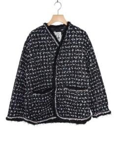 leur logette 롼å malhia kent tweed JK BK