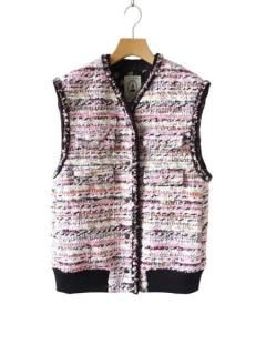 leur logette 롼å malhia kent tweed vest PK