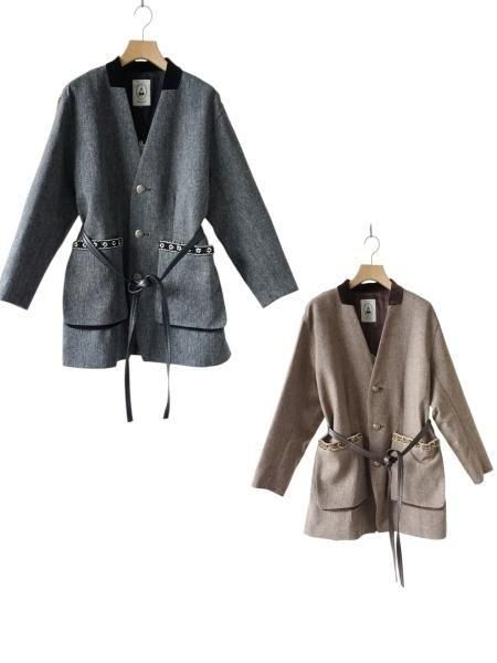 ルールロジェット　 leur logette コート　ベージュ 美品 ルールロジェット トレンチコート Aライン ベルト付き