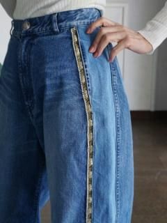 leur logette 롼å 12oz denim pants ( bijou )