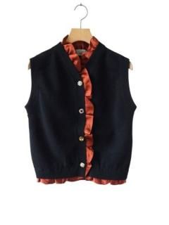 leur logette 롼åcashmere strech vest BK