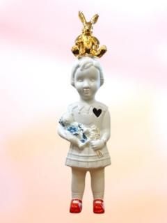 Lammers & Lammers  Pupke with golden  big rabbit  ʥǥӥåȡ