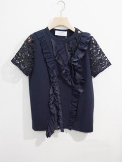 ルールロジェット フリル Tシャツ 美品 | chicshabu.com