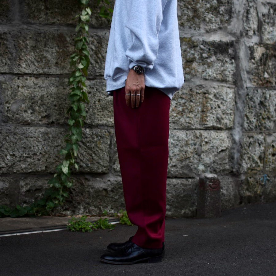 (burlap outfitter) track pant pv Burgundy