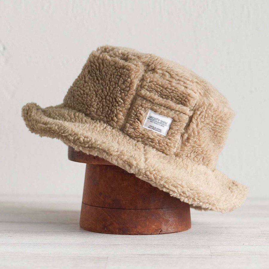 (mighty shine) Boa Bucket Hat