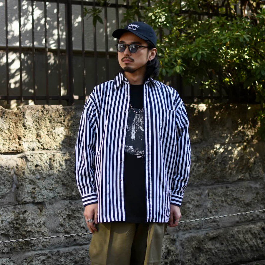 (BURLAP OUTFITTER) L/S B.B. SHIRT PRINTED Candy Stripe