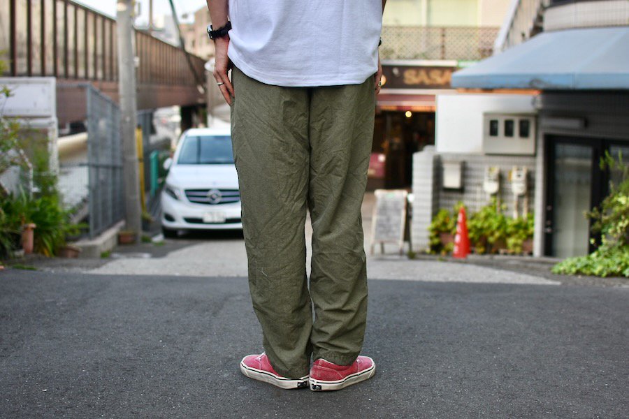  (burlap outfitter) track pant pigment dye