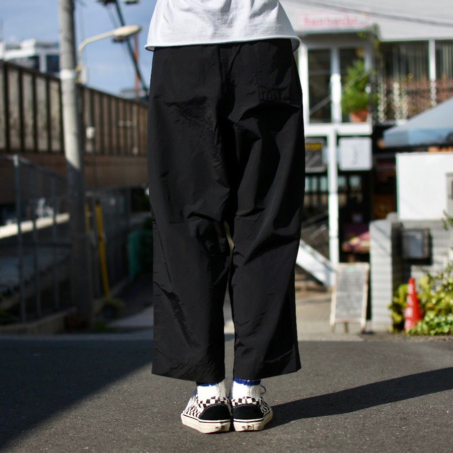 (burlap outfitter) wide track pant black