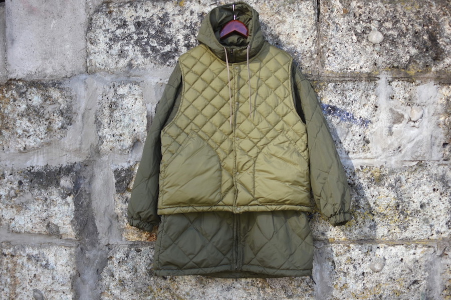 remi relief layered down parka