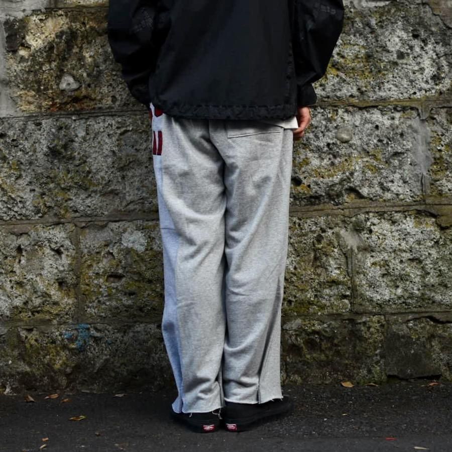 (77circa) MAKE CUTBACK WIDE SWEAT PANTS