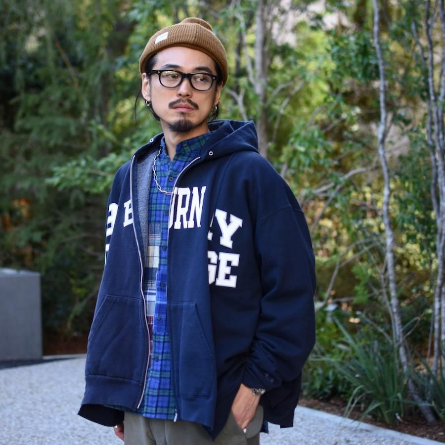 ナナナナサーカ(77circa) MAKE WIDE CUTBACK ZIP HOODY / リメイク