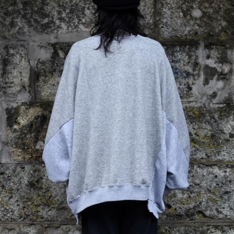 (77circa) MAKE WIDE CUTBACK SWEAT TOP