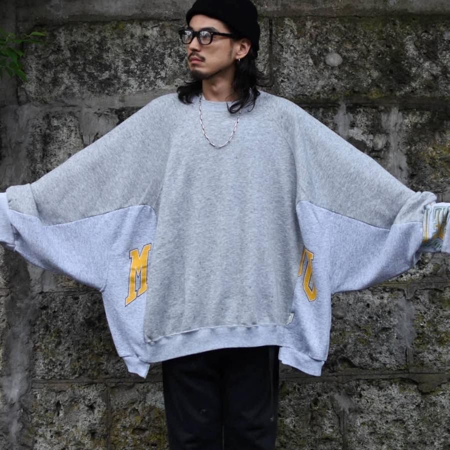 ナナナナサーカ(77circa) MAKE WIDE CUTBACK SWEAT TOP / リメイク 