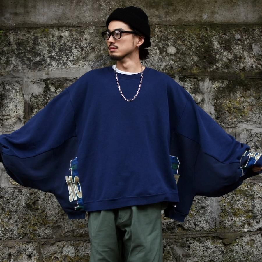 ナナナナサーカ(77circa) MAKE WIDE CUTBACK SWEAT TOP ナナナナサーカ(77circa) MAKE WIDE CUTBACK SWEAT TOP