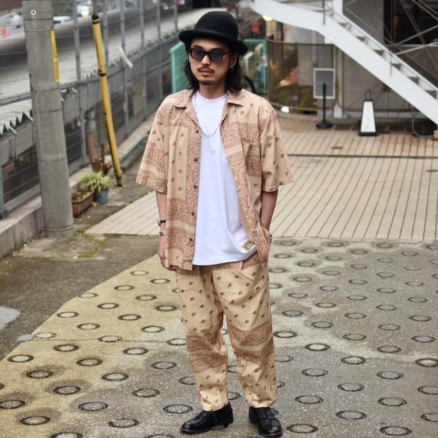 キャルオーライン ( CAL O LINE ) BANDANA EASY PANTS / バンダナ