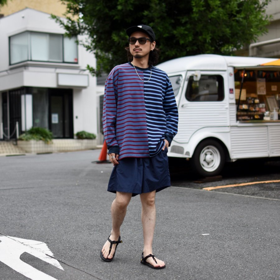 ( BURLAP OUTFITTER ) TRACK SHORT PANTS