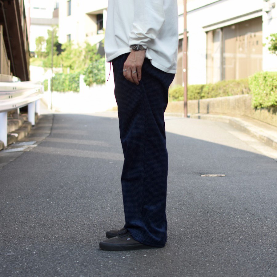 ( GRAMiCCi ) O.G. GRID CHECK JAM PANT