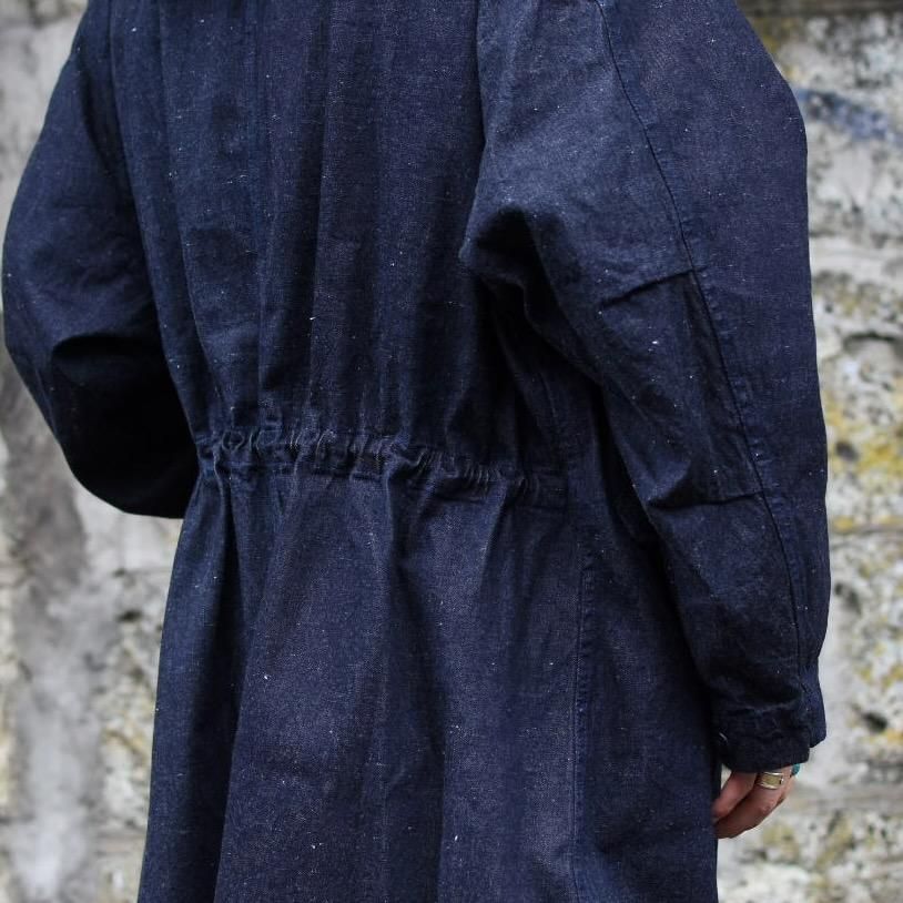 ( H.UNIT ) DENIM MODS COAT