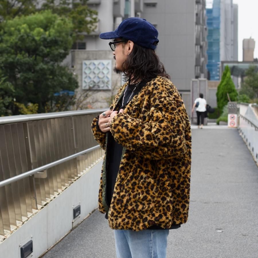 ( Ill180 ILL ONE EIGHTY ) LEOPARD LINER CARDIGAN