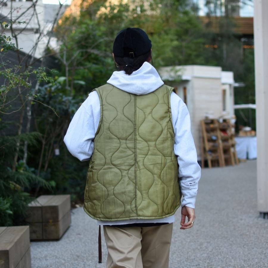 オッドメント( oddment ) M-65 FIELD PARKA QUILTING LINER VEST / 米