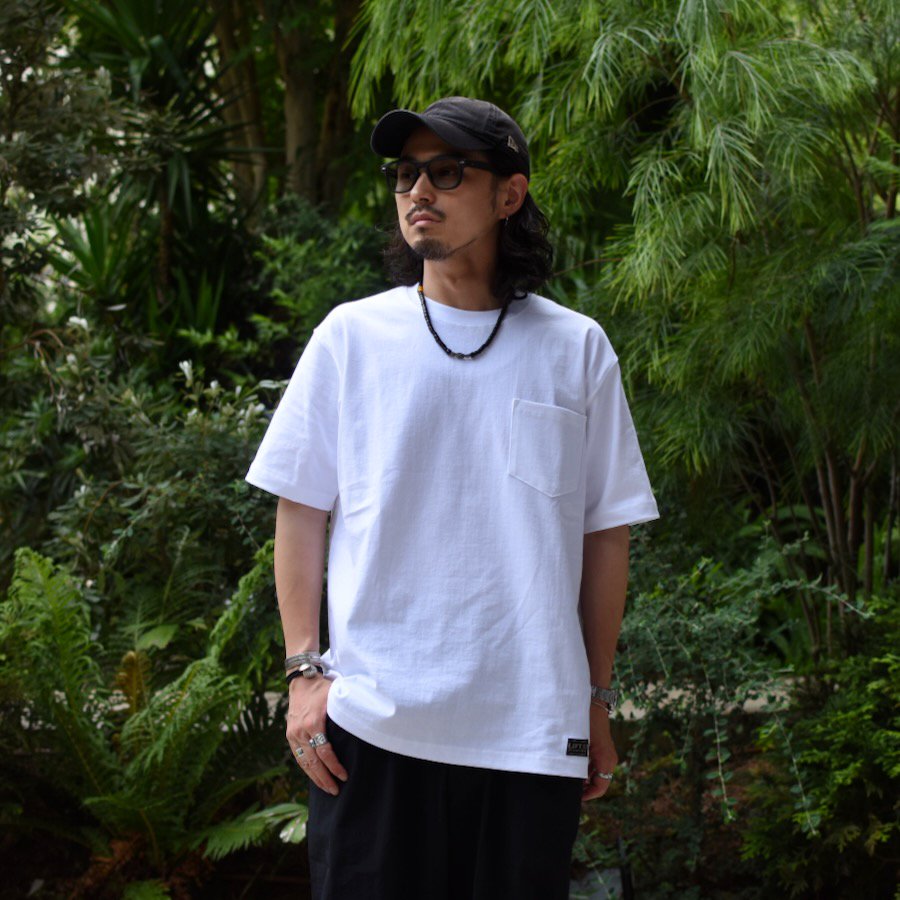 ( LIFT UP ) S/S CREW POCKET TEE