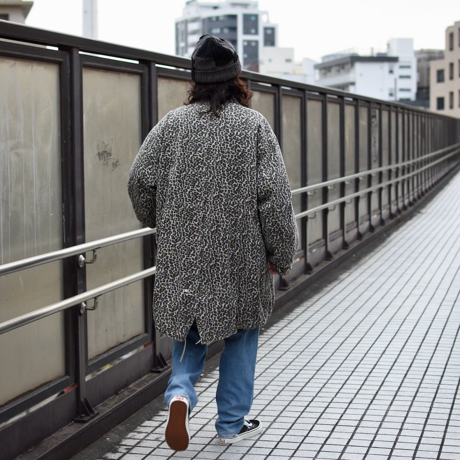 ( MADE IN STANDARD ) PRINTED M65 FISHTAIL LONG COAT