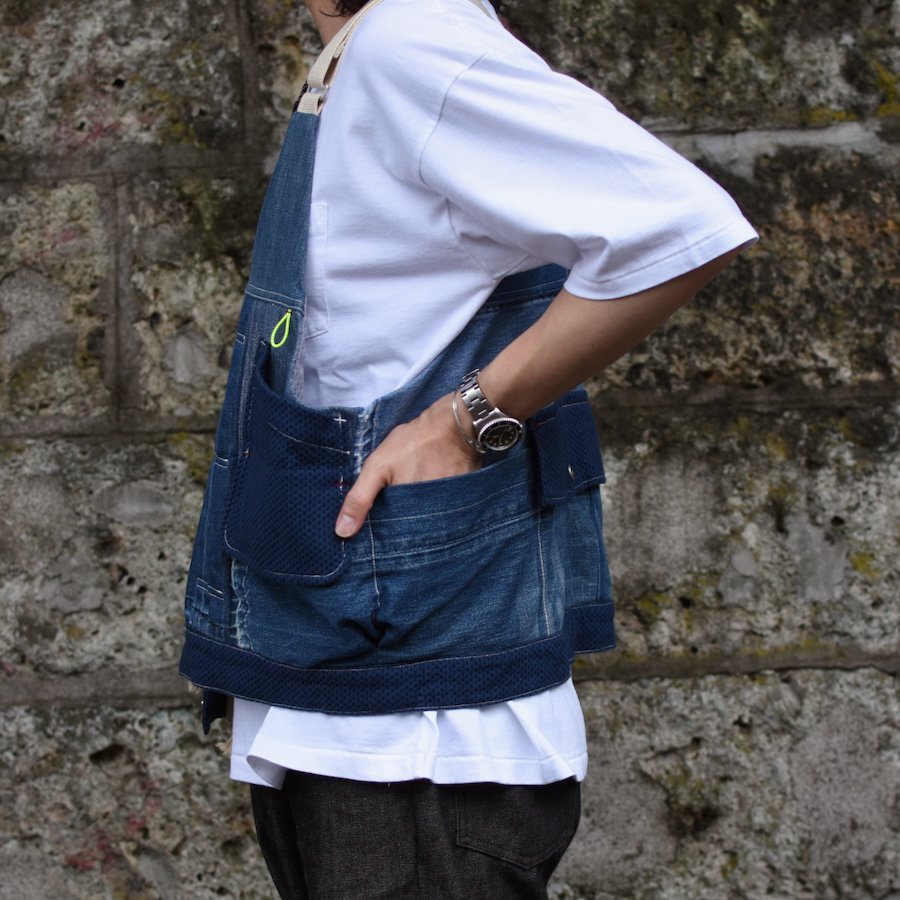  ( masterkey ) Encinitas Levi's DENIM REMAKE OVER VEST