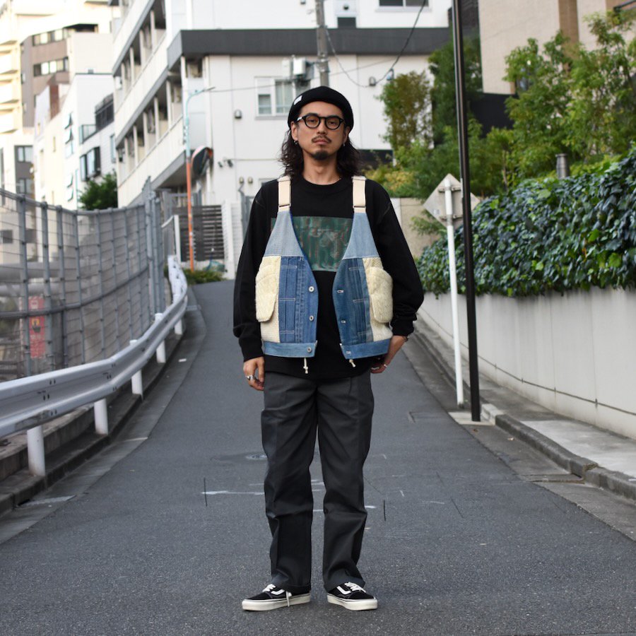 (masterkey) Levi's DENIM REMAKE PIRATES OVER VEST