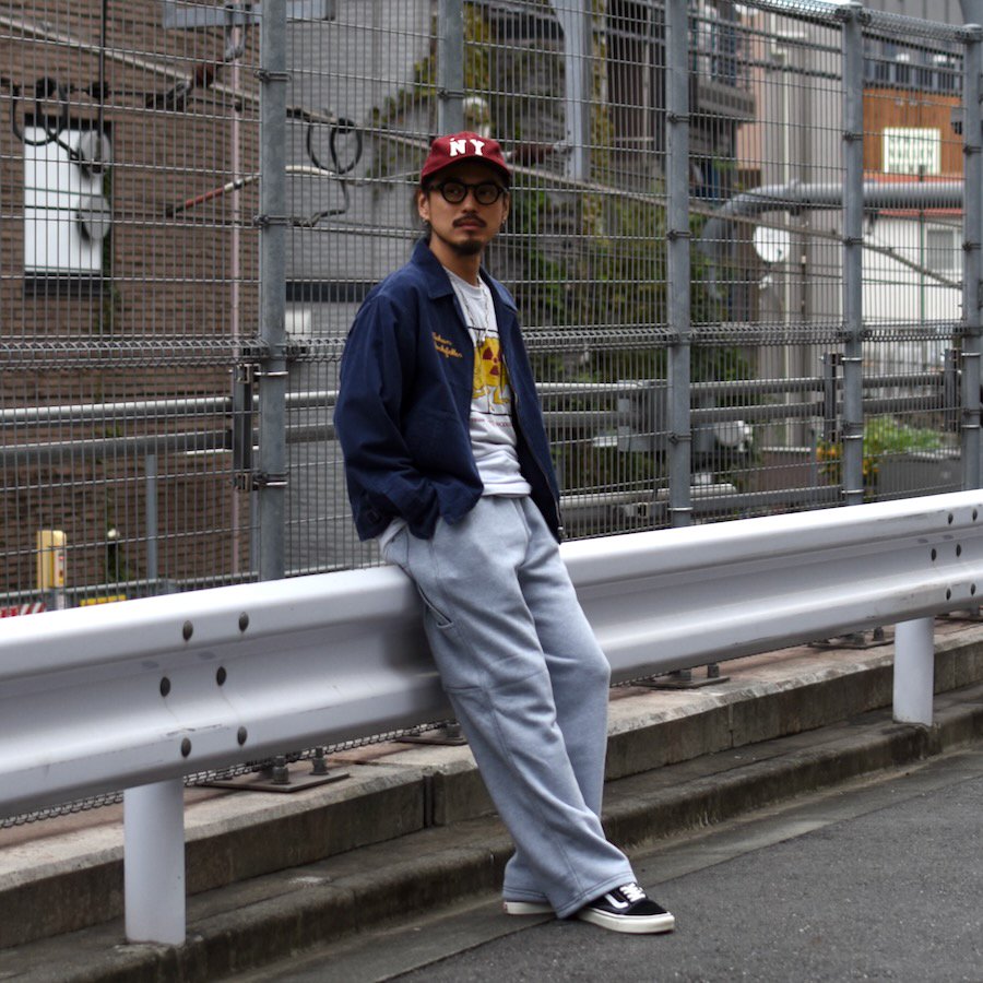 ( NEO BLUE ) BAGGY CARPENTER SWEAT PANTS