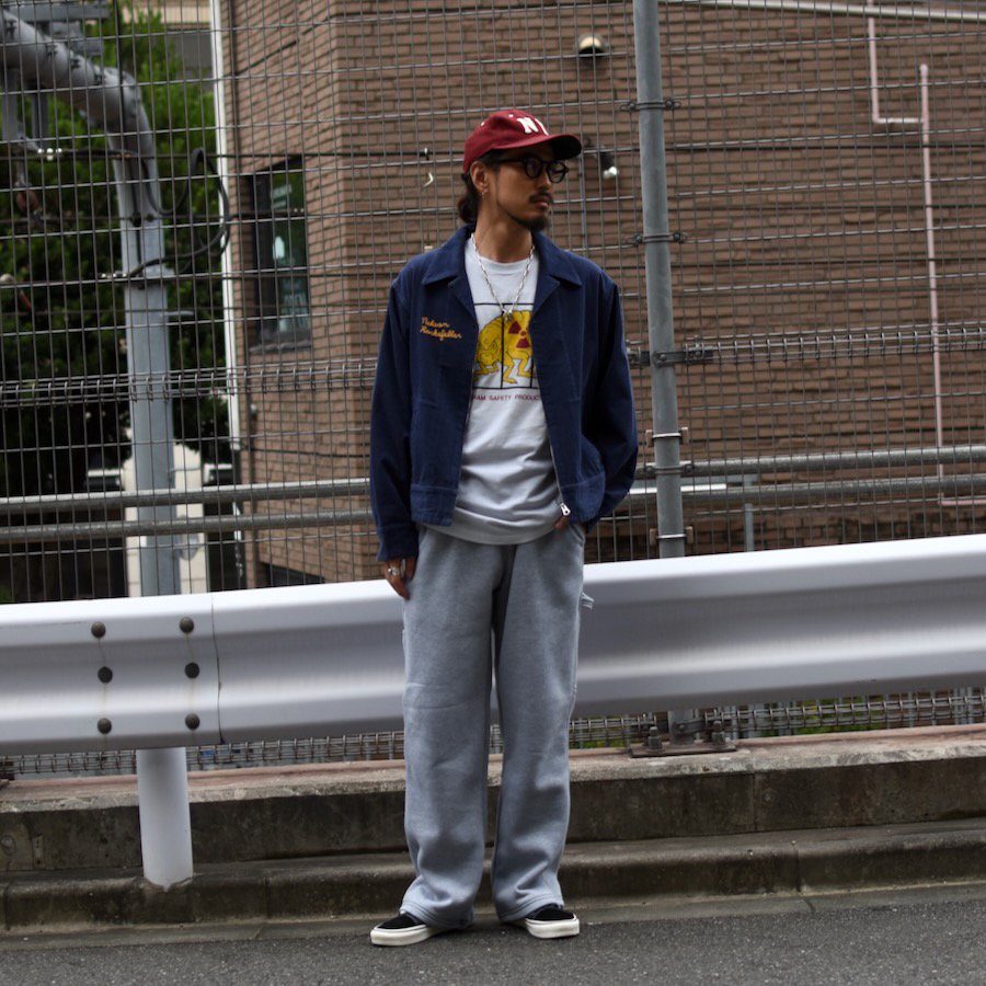 ( NEO BLUE ) BAGGY CARPENTER SWEAT PANTS