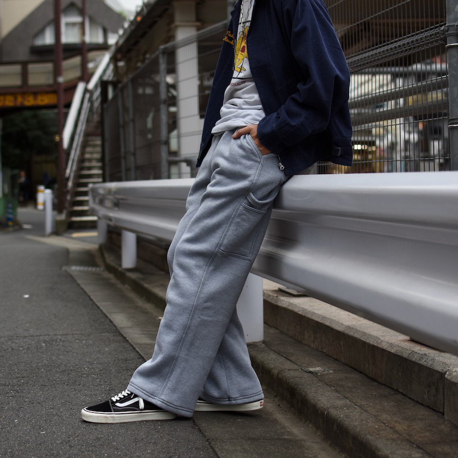 ( NEO BLUE ) BAGGY CARPENTER SWEAT PANTS