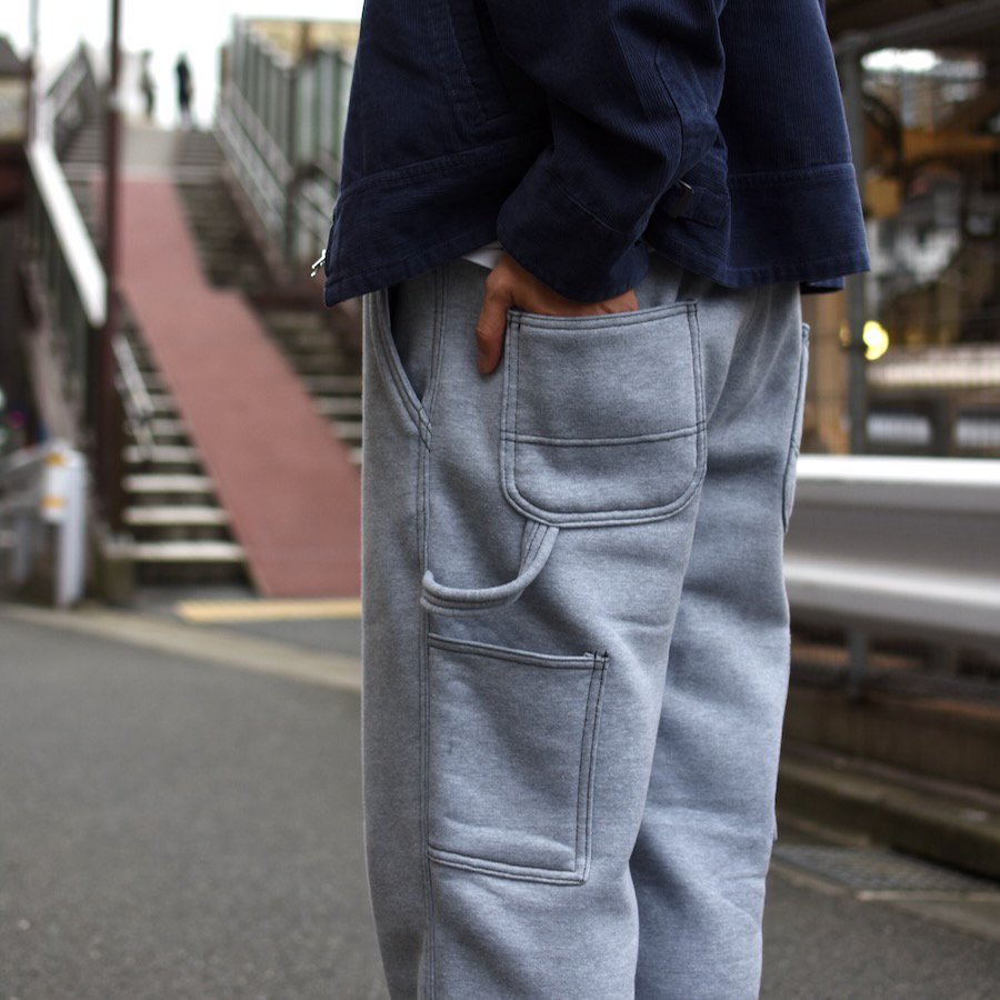 ( NEO BLUE ) BAGGY CARPENTER SWEAT PANTS