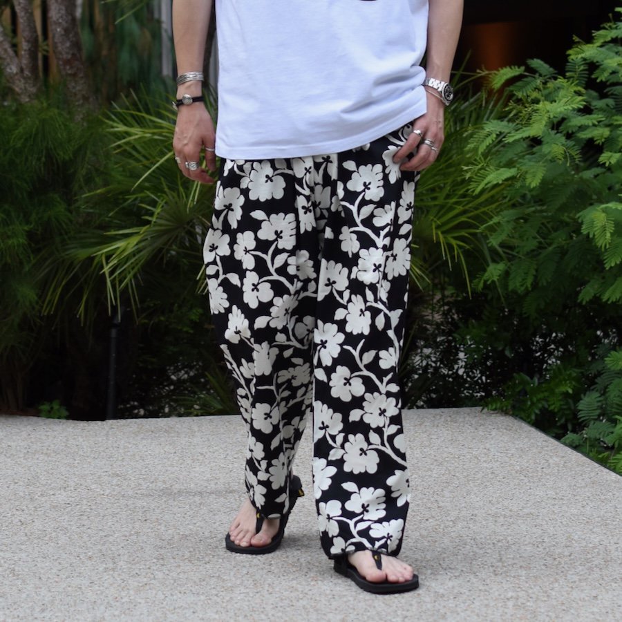 ( SUNNY SPORTS ) PRINTED 2PARTS BAGGY PANT