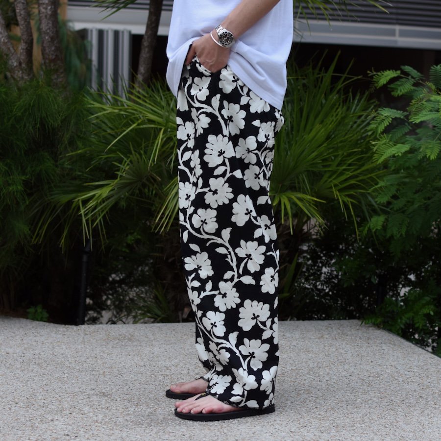 ( SUNNY SPORTS ) PRINTED 2PARTS BAGGY PANT